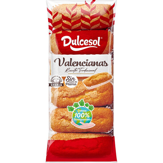 MAGDALENAS VALENCIANAS DULCESOL P12 350G