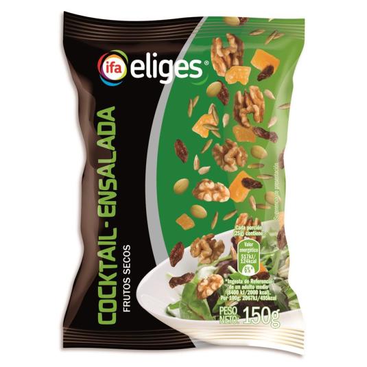 COCKTAIL FRUTOS SECOS PARA ENSALADA IFA ELIGES 150G