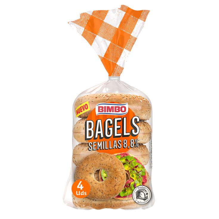 BAGELS SEMILLAS BIMBO P4 75G/U