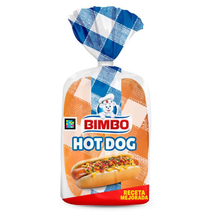 PAN HOT DOG BIMBO P4 220GR