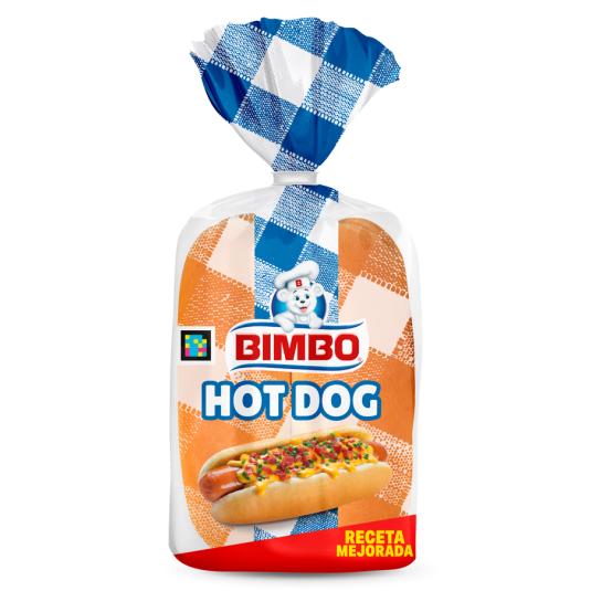 PAN HOT DOG BIMBO P4 220GR