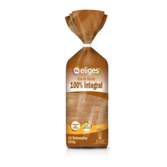 PAN DE MOLDE INTEGRAL IFA ELIGES 500G