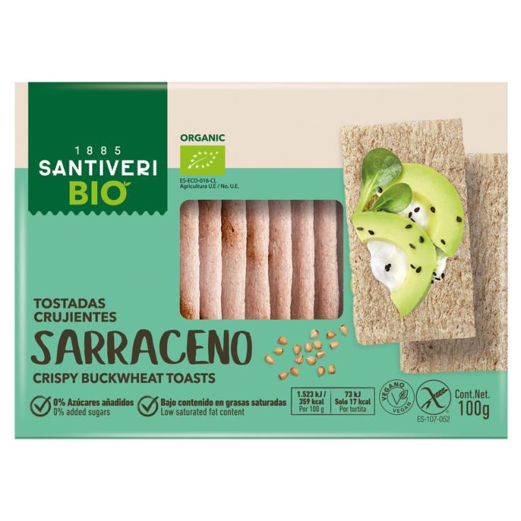 TOSTADA TRIGO SARRACENO SANTIVERI 100G