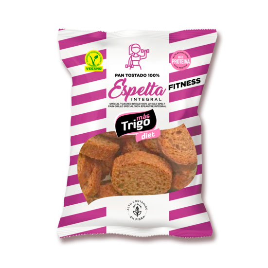Pan tostado espelta Mas trigo 175g