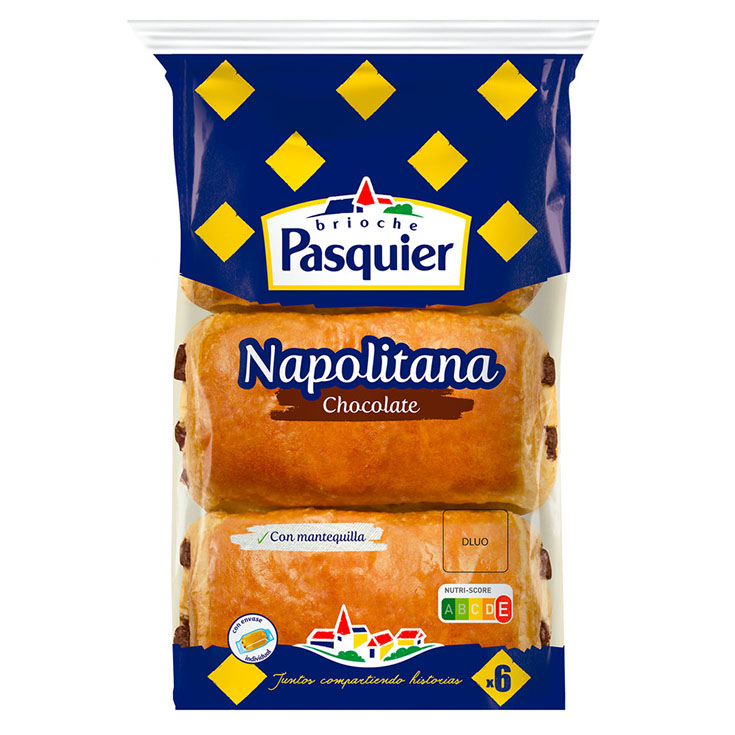 NAPOLITANA CHOCOLATE PASQUIER 270G
