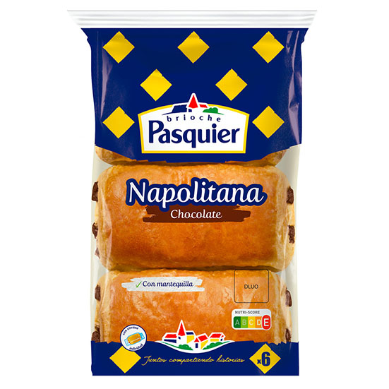 NAPOLITANA CHOCOLATE PASQUIER 270G