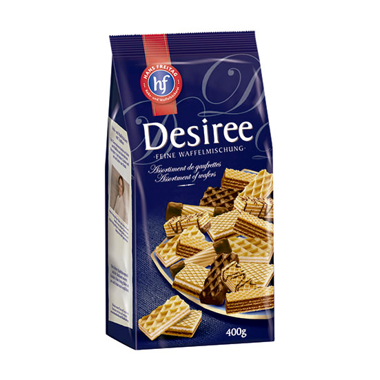 GALLETAS SURTIDO WAFER DESIREE HANS FREITAG 400G