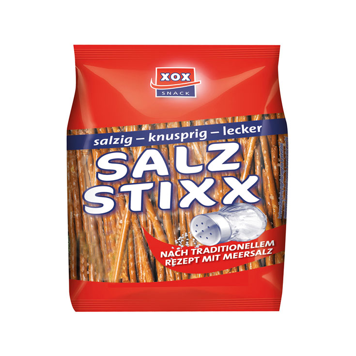 PALITOS SALADOS XOX 250G