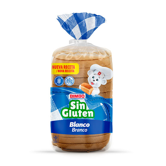 PAN DE MOLDE S/GLUTEN S/LACTOSA BIMBO 375G