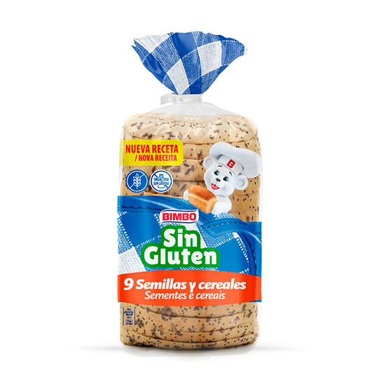 PAN DE MOLDE SEMILLAS S/GLUT S/LACT BIMBO 375G