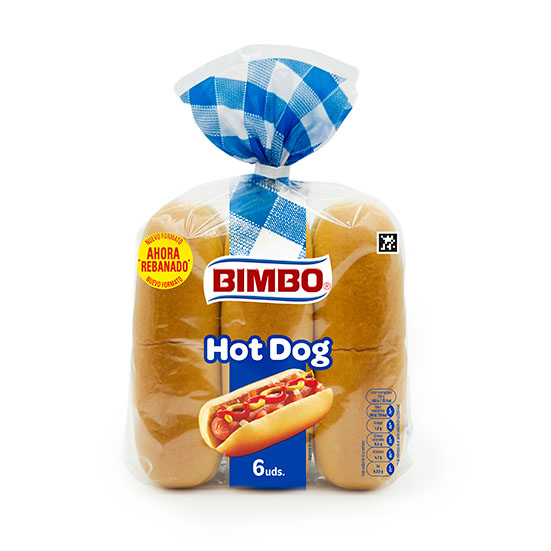 PAN HOT DOG BIMBO P6 330G