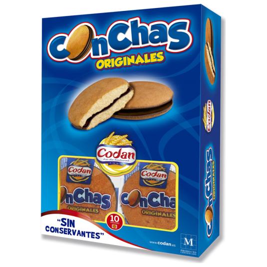 CONCHA ESTUCHE CODAN 600G