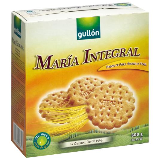 GALLETA MARÍA INTEGRAL GULLÓN 600G