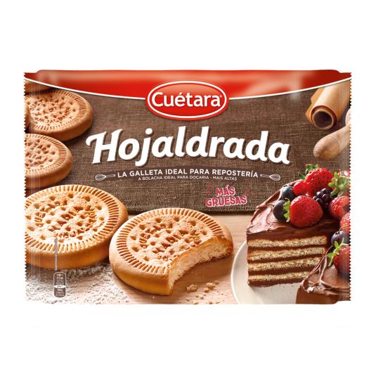 GALLETA HOJADRADA  CUÉTARA 600G