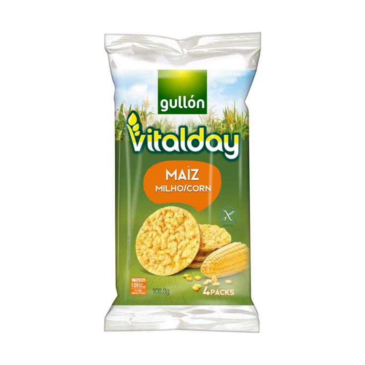 TORTITA DE MAIZ VITALDAY GULLON 108G