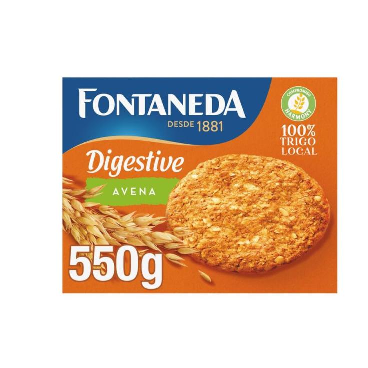 GALLETA DIGESTIVE AVENA FONTANEDA 550G