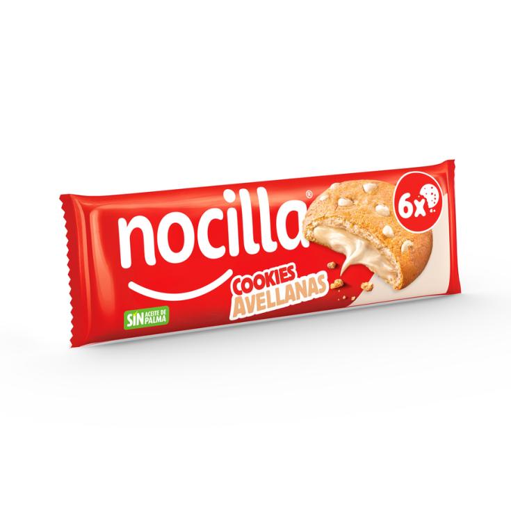 GALLETA RELLENA CREMA CACAO BLANCO NOCILLA P6 120G