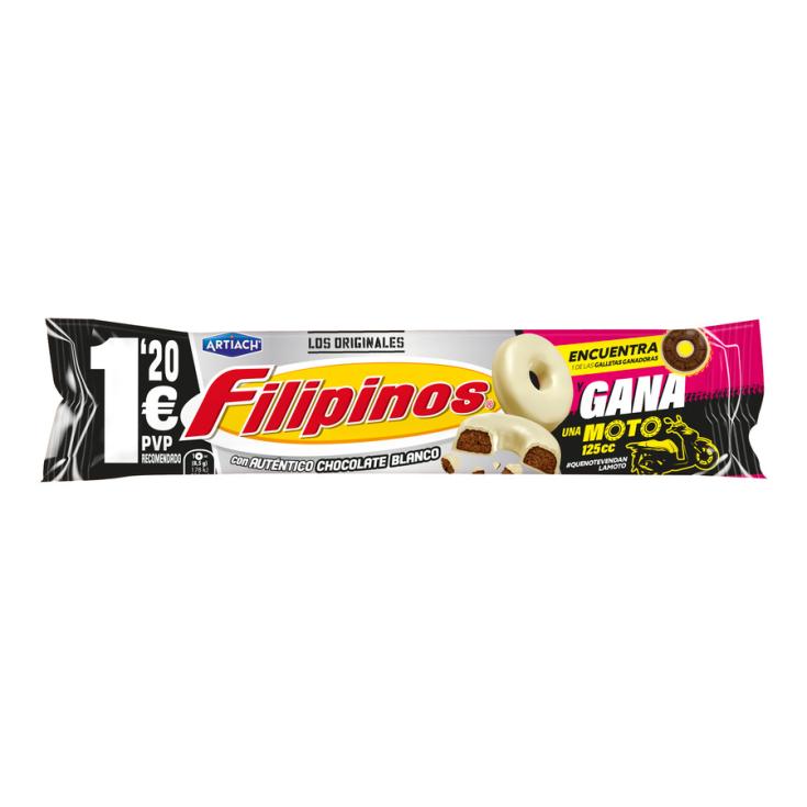 GALLETA CHOCOLATE BLANCO FILIPINOS 128G