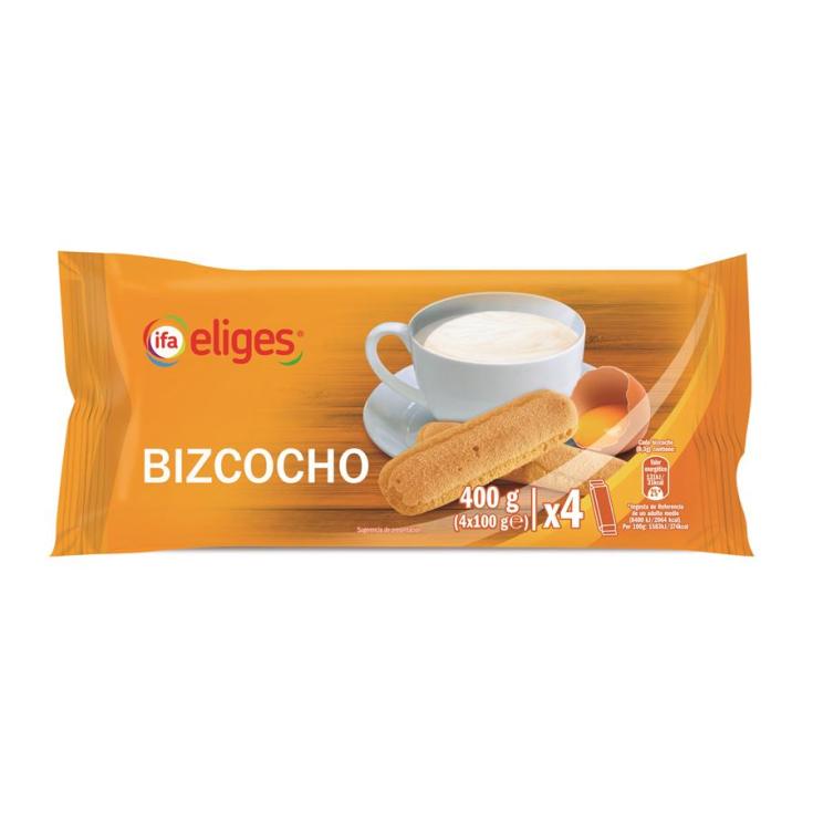 BIZCOCHO AL HUEVO IFA ELIGES P4 400G