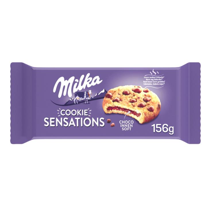 GALLETA RELLENA SENSATIONS CHOCOLATE MILKA 156G