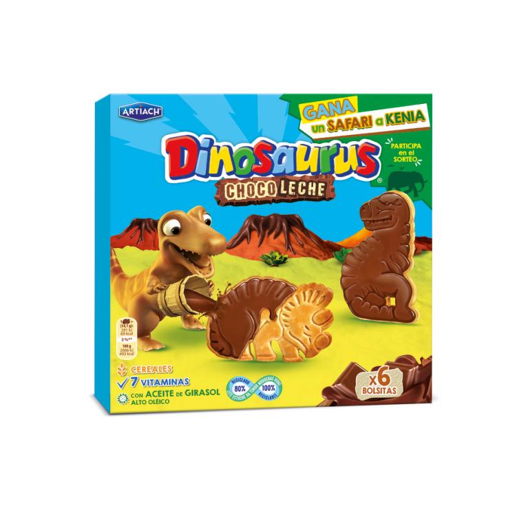 GALLETA DINO CHOCOLATE/LECHE ARTIACH 264G