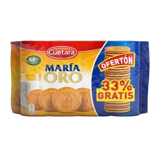 GALLETA MARIA CUETARA ORO CUETARA 600+33%GRATIS