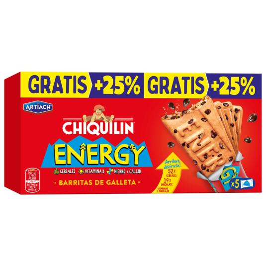 GALLETA RELIEVE ENERGY CHIQUILÍN ARTIACH 160G+40G GRATIS