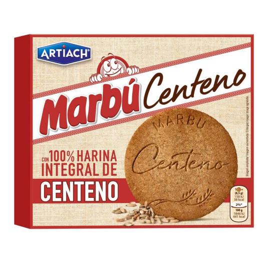 GALLETA DIGESTIVE CENTENO MARBU ARTIACH 380G