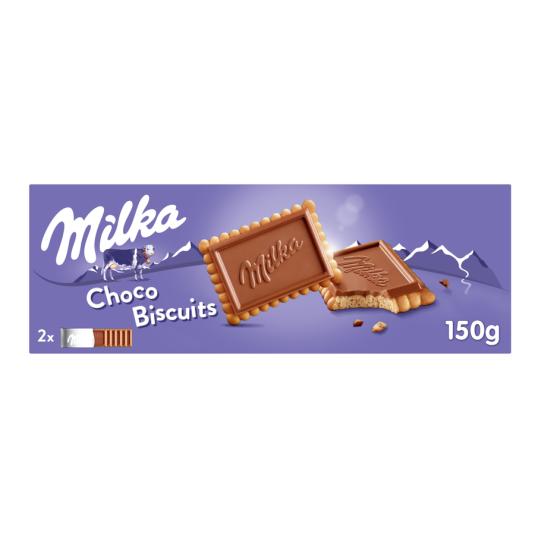 GALLETA CHOCOLATE/LECHE MILKA 150G