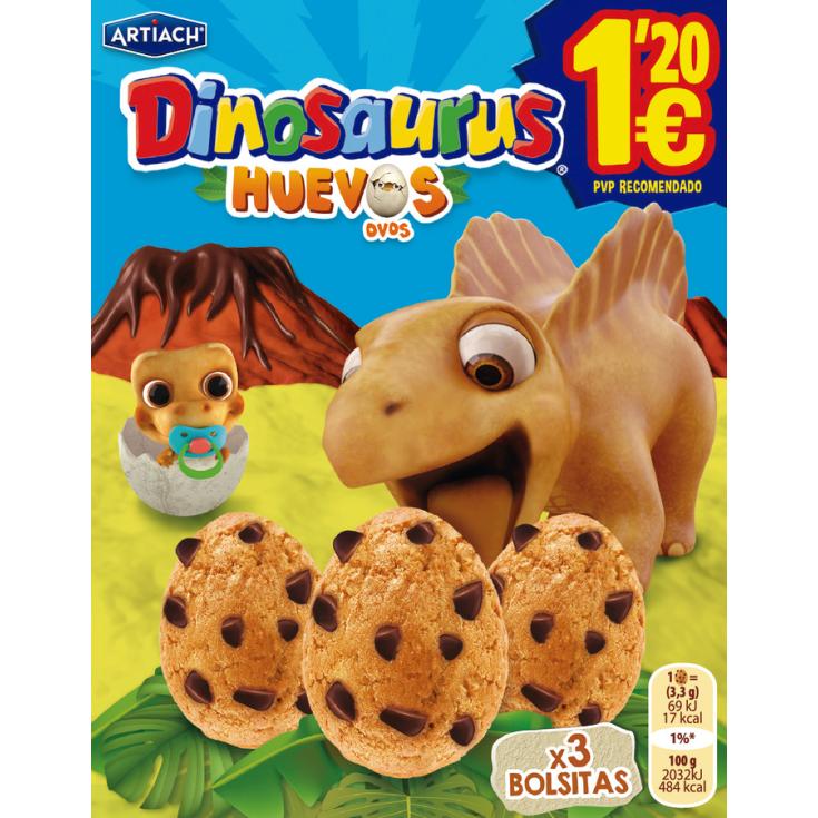 GALLETA HUEVOS DINOSAURUS ARTIACH 140G