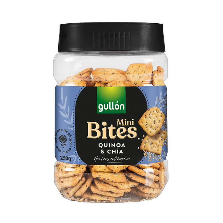 GALLETA SALADA QUINOA CHIA GULLON 250G