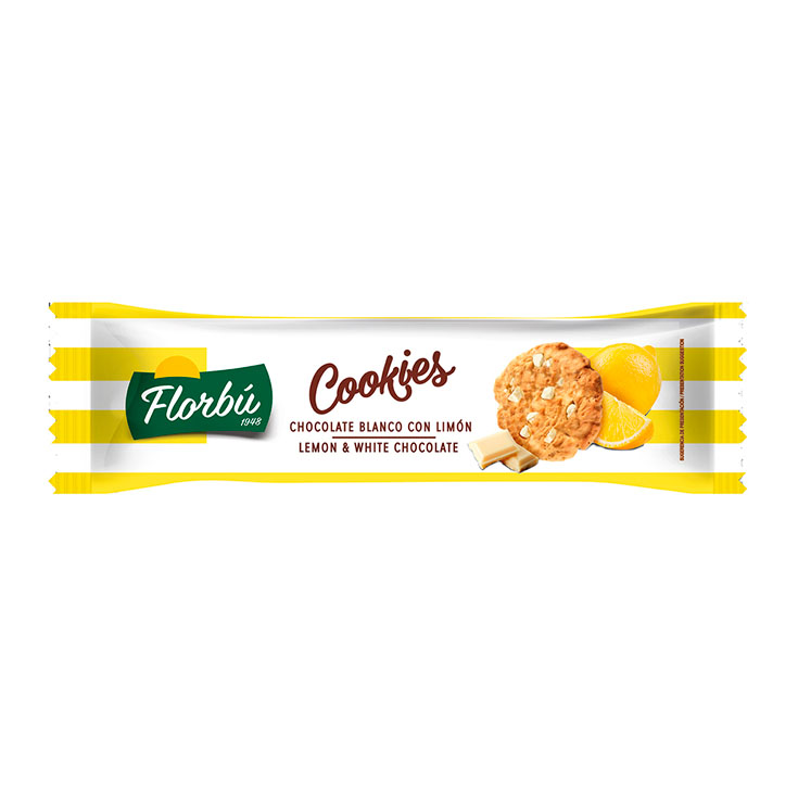 GALLETA CHOCO BLANCO C/LIMON FLORBU 400G