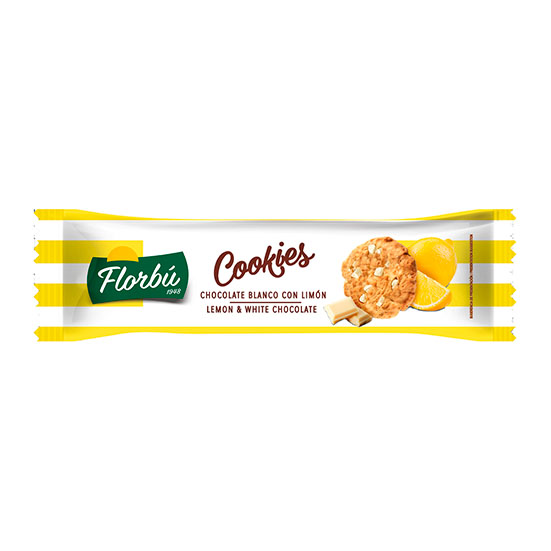 GALLETA CHOCO BLANCO C/LIMON FLORBU 400G