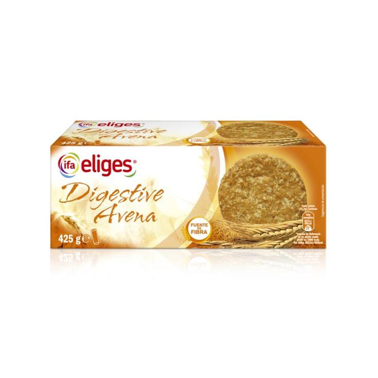 GALLETA DIGESTIVE AVENA IFA ELIGES 425G