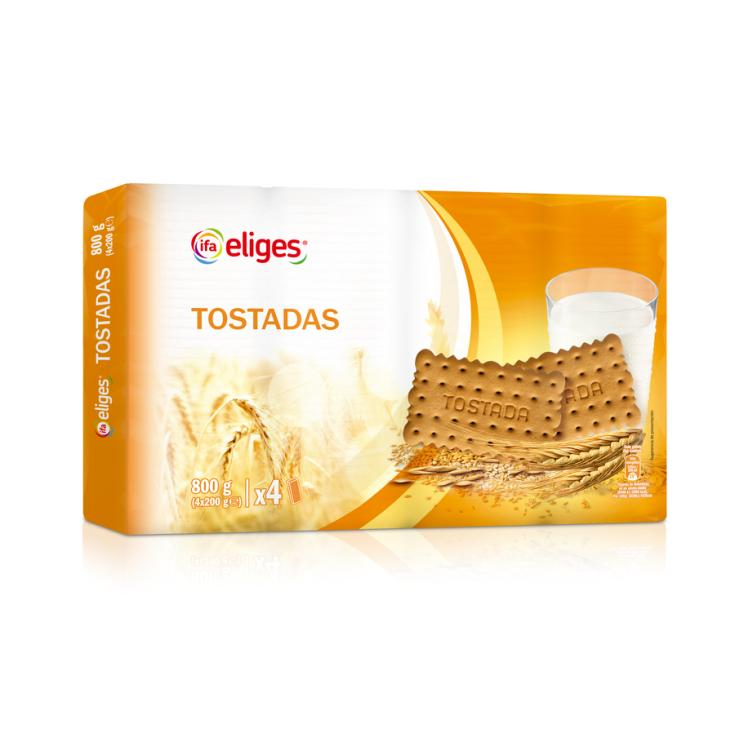 GALLETA TOSTADA  IFA ELIGES 800G