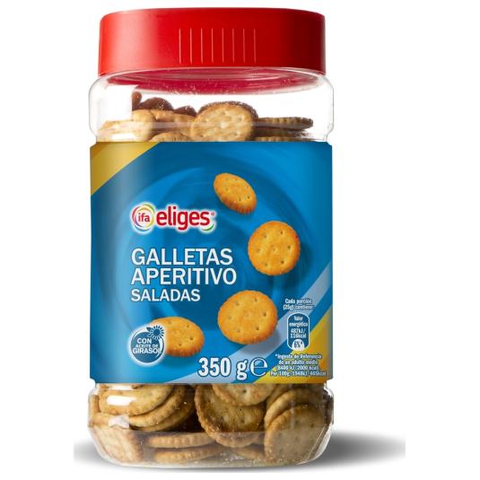 GALLETA SALADA APERITIVO SALADAS IFA ELIGES 350G