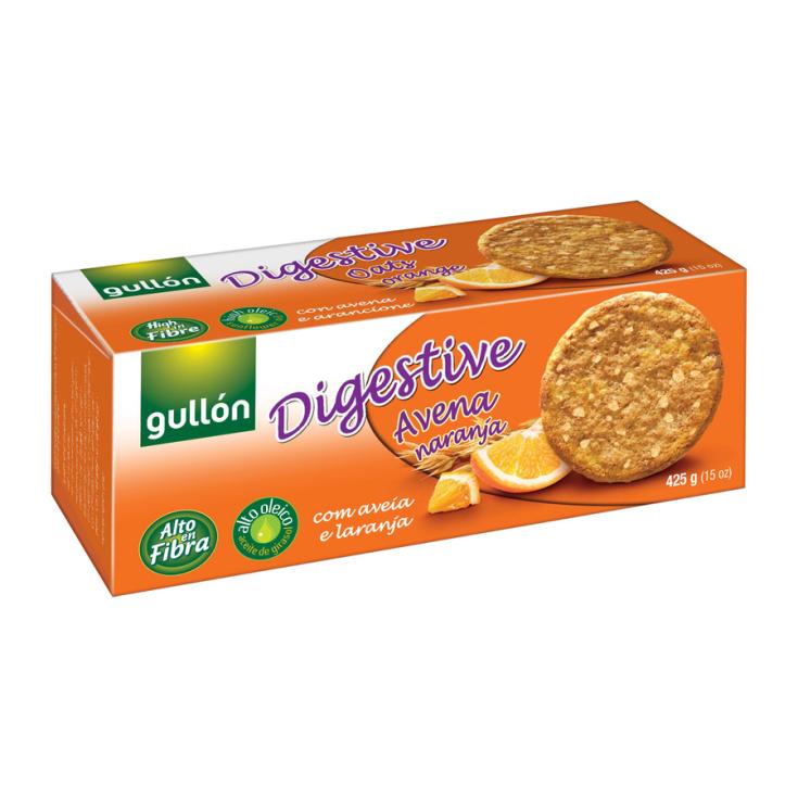 GALLETA DIGESTIVE AVENA NARANJA GULLÓN 425G