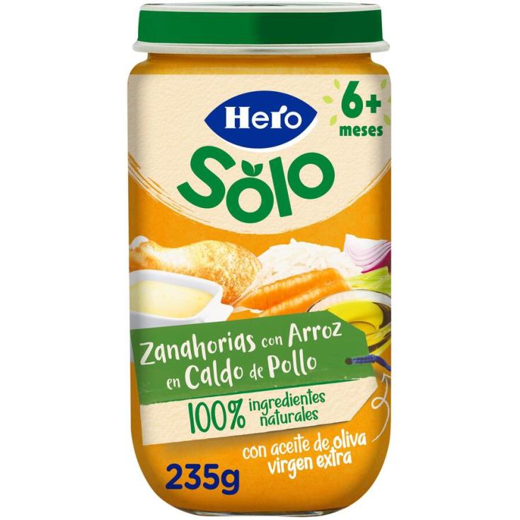 POTITO ZANAHORIA ARROZ CALDO AVE HERO 235G