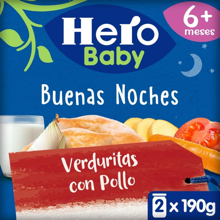 POTITO CARNE POLLO/VERDURA B NOCHES HERO BABY P2 190G