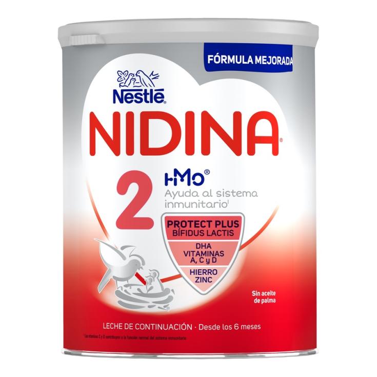 LECHE EN POLVO NIDINA 2 BOTE NESTLÉ 800G