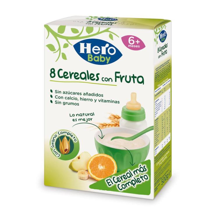 HERO 8 CEREALES GALLETA 1 BOLSA 340 G