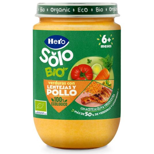 POTITO CARNE VERDURA/POLLO/ARROZ ECO HERO BABY 190G