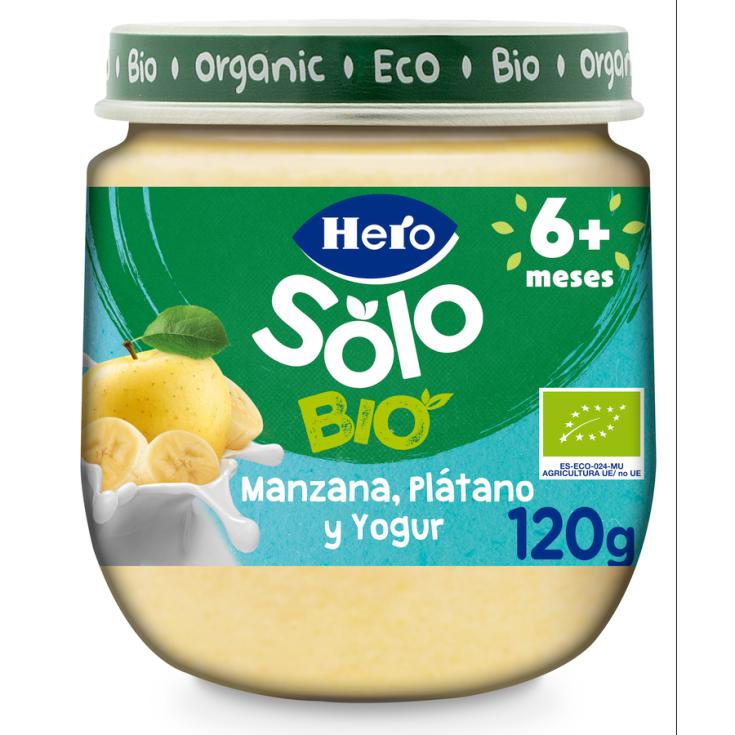 POTITO MANZA/PLÁTA/YOGUR ECO HERO BABY 120G