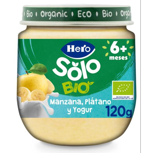 POTITO MANZA/PLÁTA/YOGUR ECO HERO BABY 120G