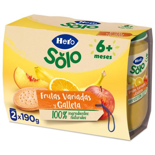 Hero Baby Pack Potito Frutas Variadas +6m 4x235g