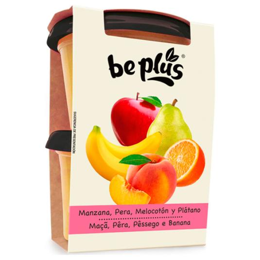 POTITO FRUTA MANZ/PERA/MELOC/PLÁTA BE PLUS P2 200G/U