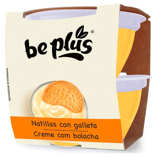 NATILLAS GALLETA BE PLUS P2 200G