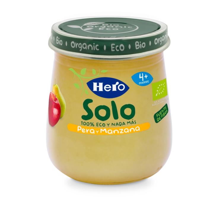 POTITO FRUTA PERA Y MANZANA HERO  120G