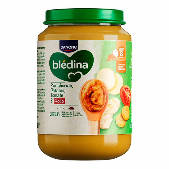Potito crema pollo/patata/zanahoria Blédina 200g