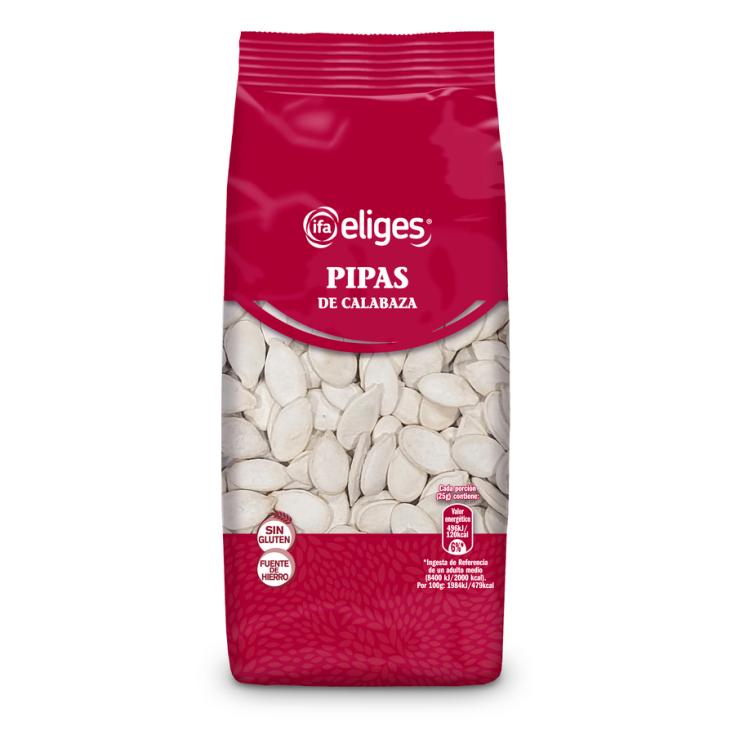 PIPA CALABAZA TOSTADA C/SAL IFA ELIGES 125G